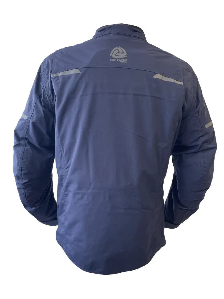 Parka 3 4 Nava Stilo Azul Hombre - imagen 1