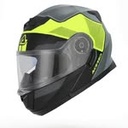 Casco Acerbis SEREL 2206 Negro Amarillo Flúo - imagen 4