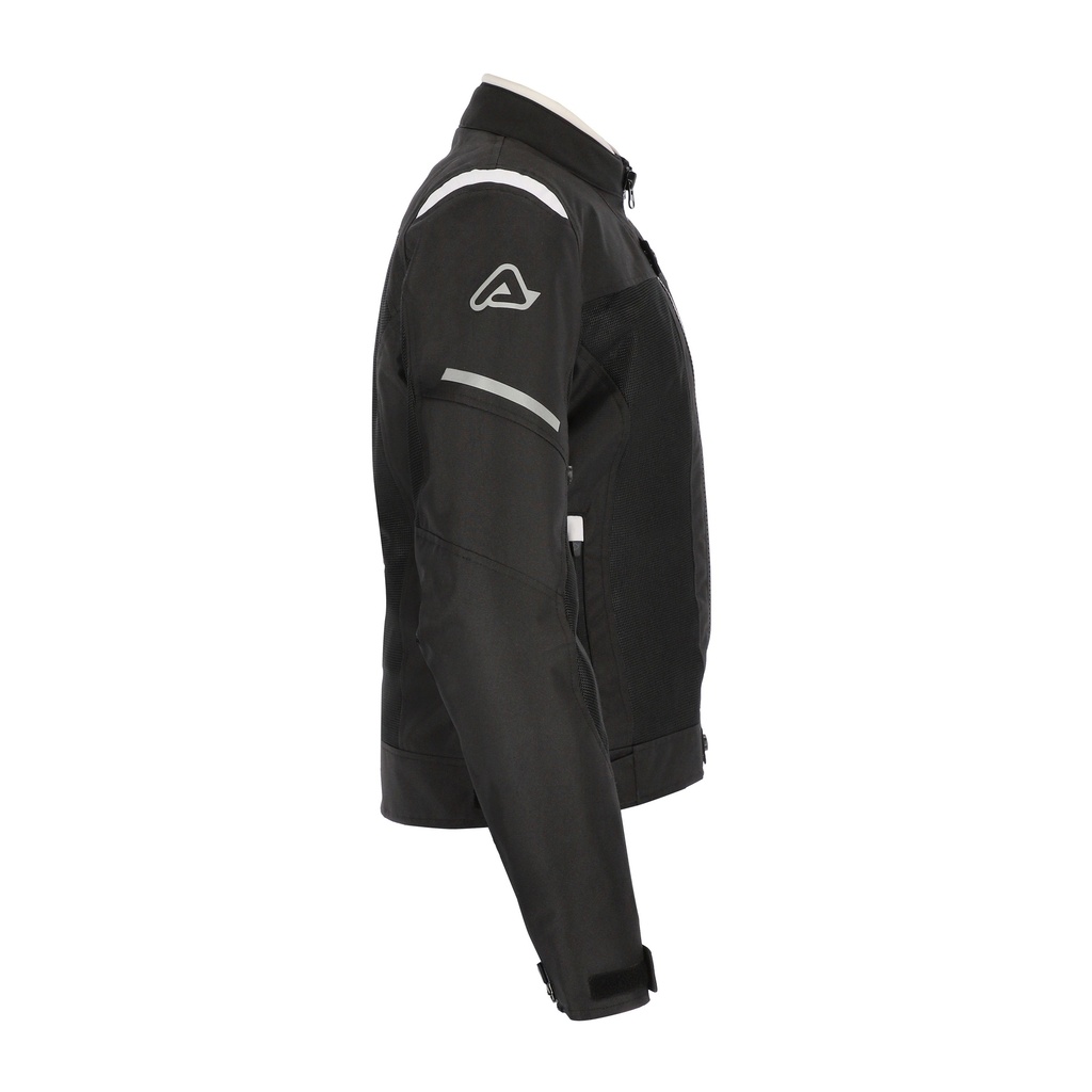 Chaqueta Acerbis ON ROAD RUBY Mujer Negro Blanco - imagen 3