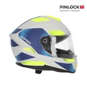 Casco Acerbis KRAPON 2206 Gris Azul - imagen 2