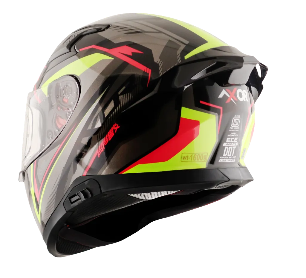 Casco Acerbis Serel 2206 Gris Rojo - imagen 1