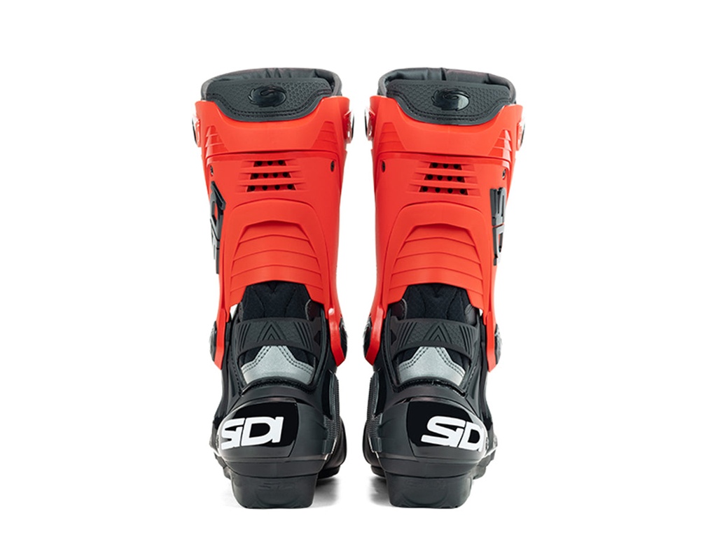 Botas Sidi Rex Rojo - vista trasera