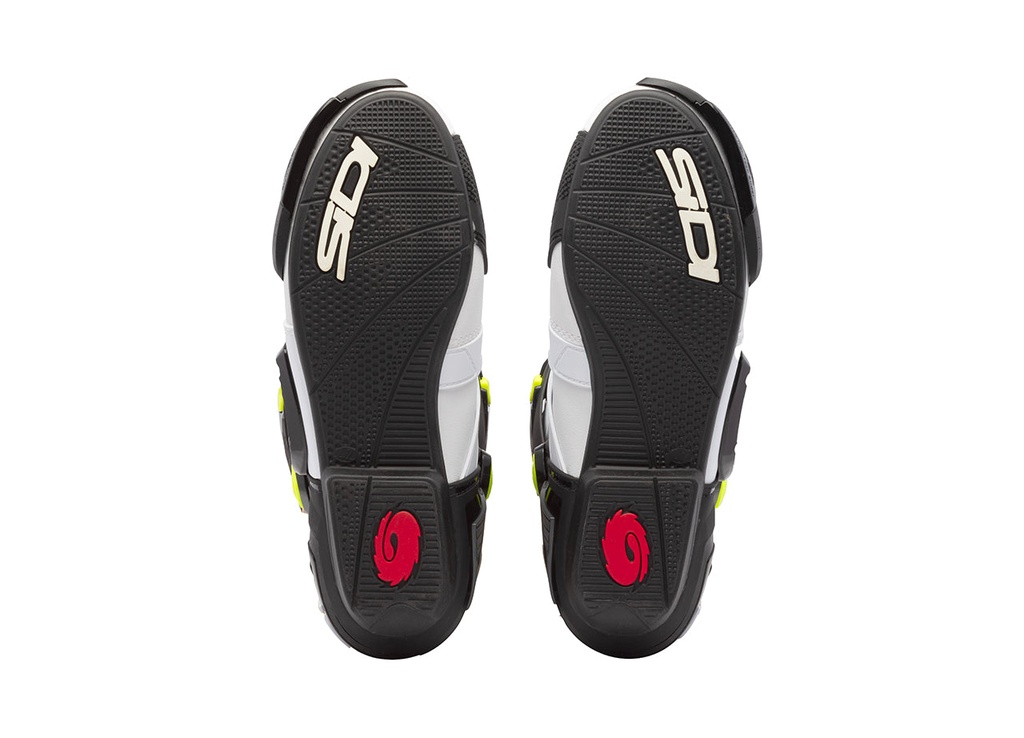 Botas Sidi Rex Blanco Negro - suela