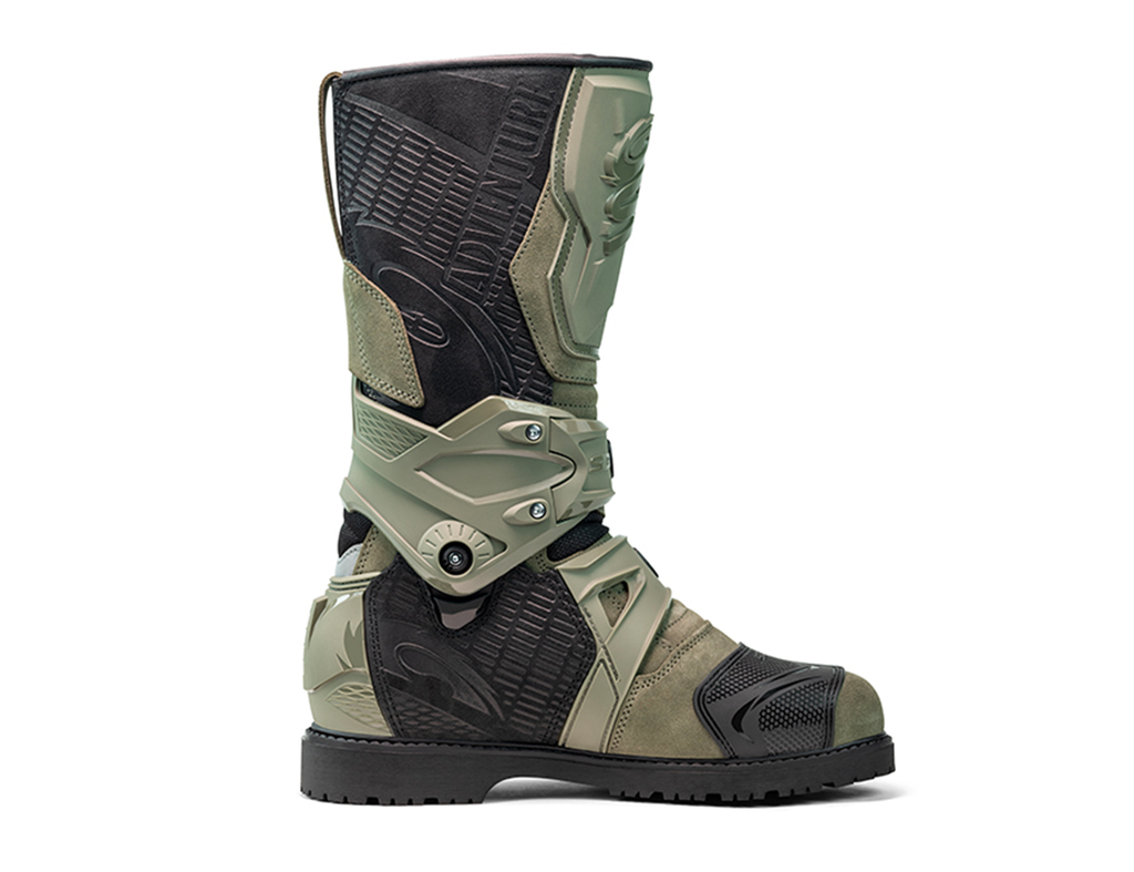 Botas Sidi Adventure 2 Gore Militar - vista lateral