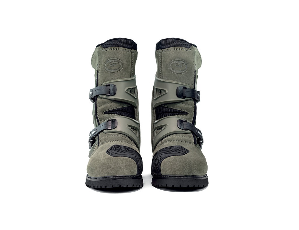 Botas Sidi Mid Adventure 2 Gore Militar - vista frontal