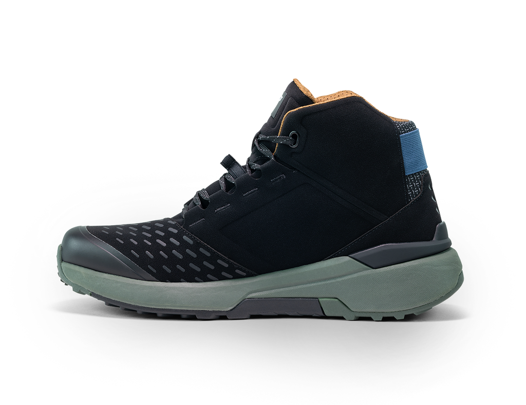Botas Sidi Nucleus Suede WP Verde - vista lateral