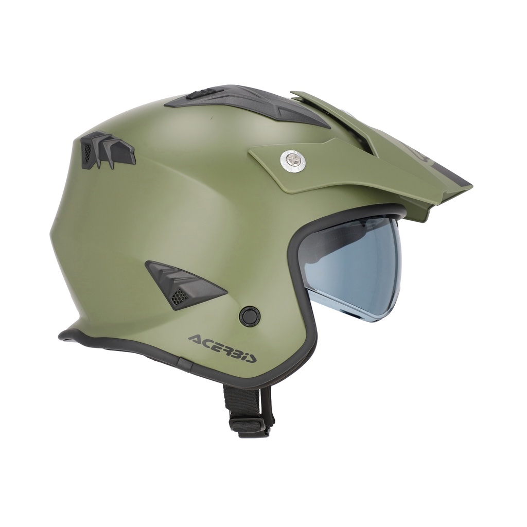 Casco Acerbis JET ARIA 2206 Verde Militar - imagen 1