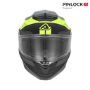 Casco Acerbis SEREL 2206 Negro Amarillo Flúo - imagen 2
