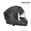 Casco Acerbis TARMAK 2206 Negro Rojo - imagen 2