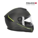 Casco Acerbis TARMAK 2206 Negro Amarillo Flúo - imagen 2