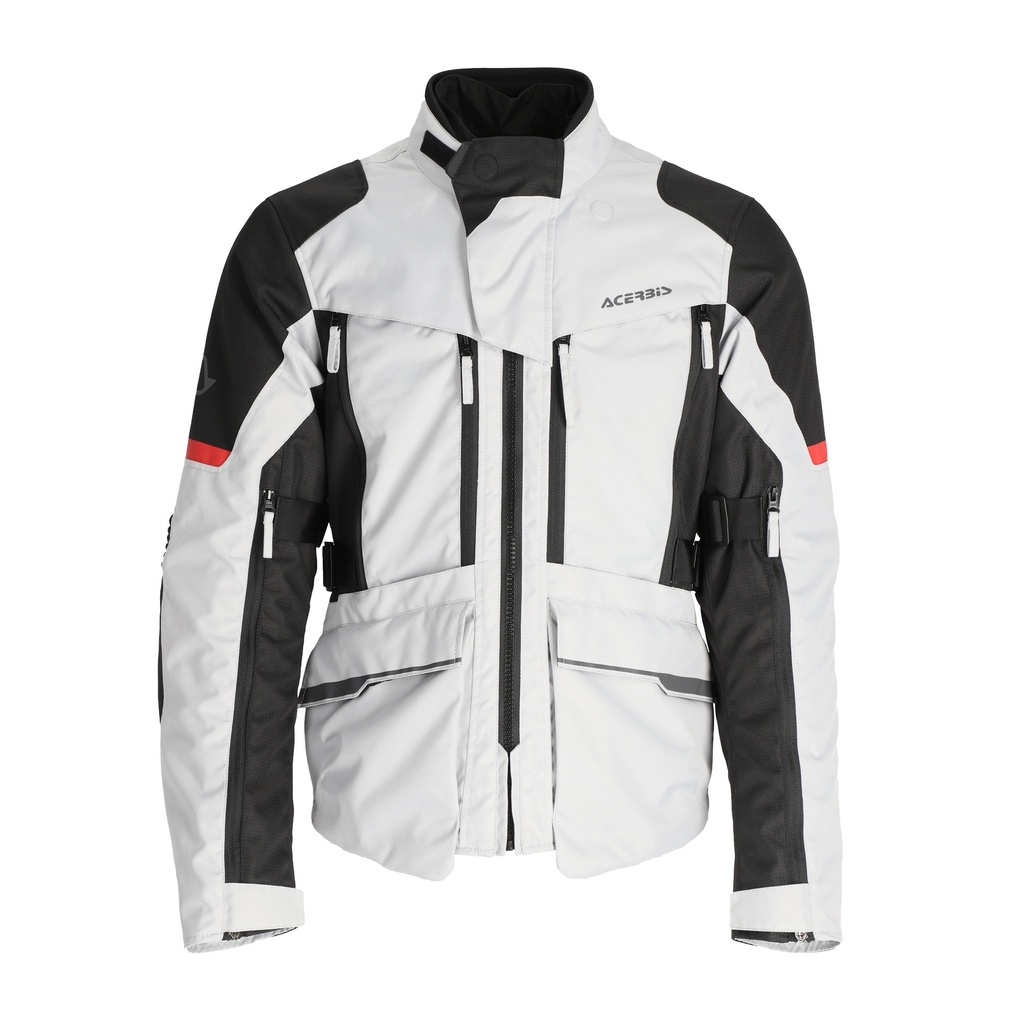 Chaqueta Acerbis X-ROVER Gris Rojo - imagen 1