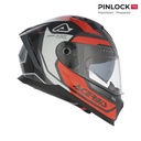 Casco Acerbis X-WAY GRAPHIC Naranja Gris - imagen 1