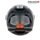 Casco Acerbis X-WAY GRAPHIC Naranja Gris - imagen 3
