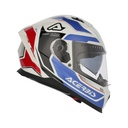 Casco Acerbis X-WAY GRAPHIC Blanco Azul - imagen 1