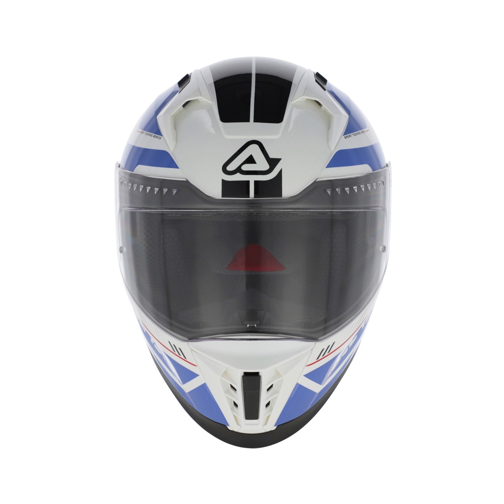 Casco Acerbis X-WAY GRAPHIC Blanco Azul - imagen 2