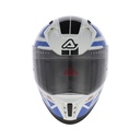 Casco Acerbis X-WAY GRAPHIC Blanco Azul - imagen 2