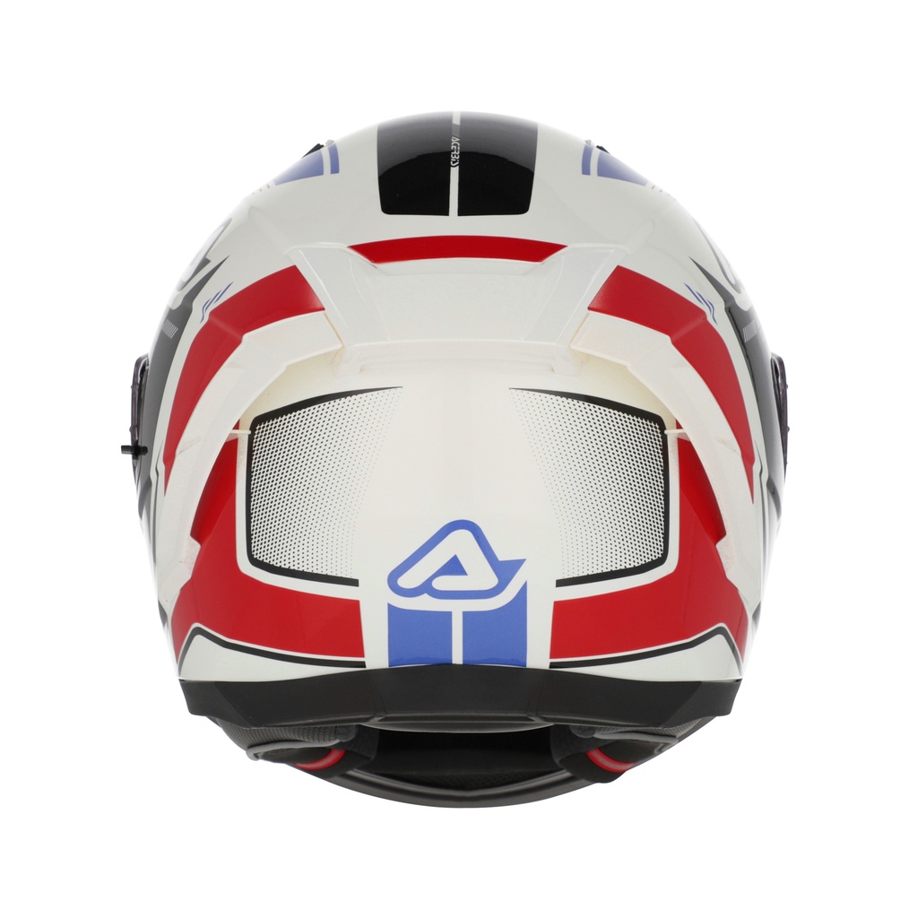Casco Acerbis X-WAY GRAPHIC Blanco Azul - imagen 3