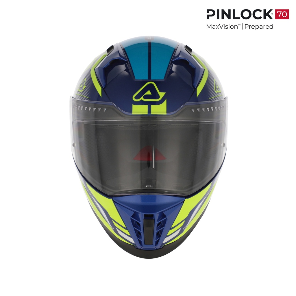 Casco Acerbis X-WAY GRAPHIC Azul Amarillo - imagen 1