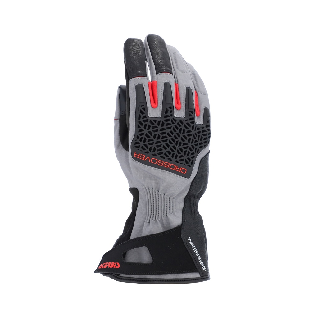 Guantes Acerbis CE Crossover WP Negro Gris - imagen 3