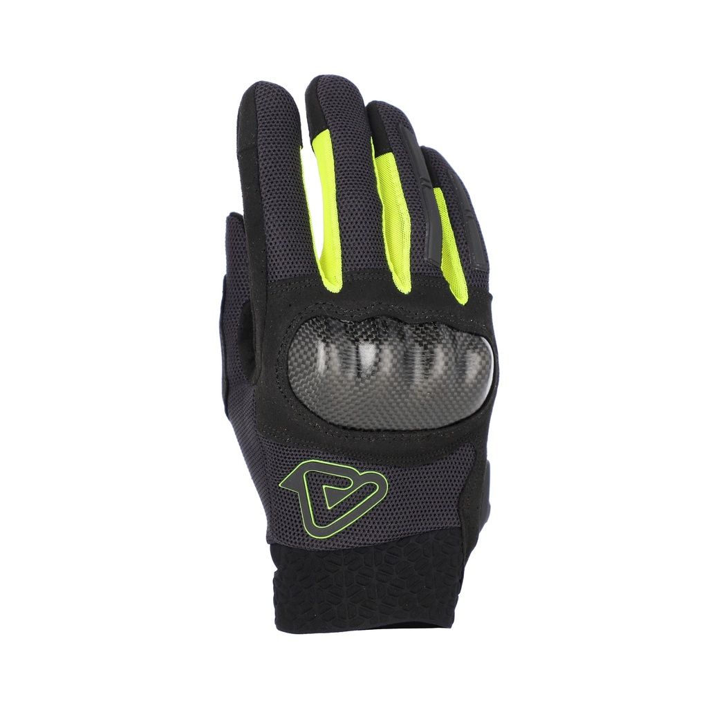 Guantes Acerbis Ramsey MY Ventilados Pro Negro Amarillo - imagen 2