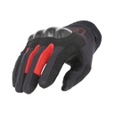 Guantes Acerbis Ramsey MY Ventilados Pro Negro Rojo - imagen 1