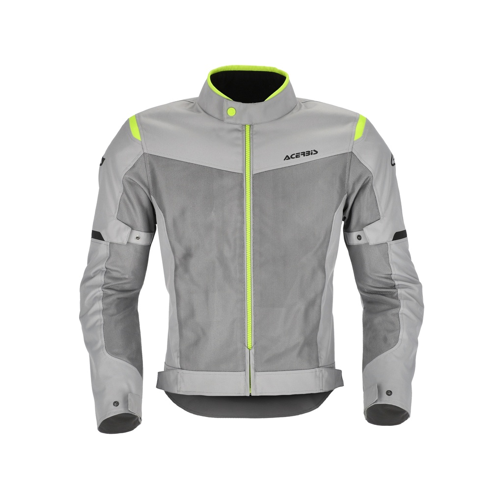 Chaqueta Acerbis Ramsey Ventilado 2.0 CE Gris Amarillo Fluor - imagen 1
