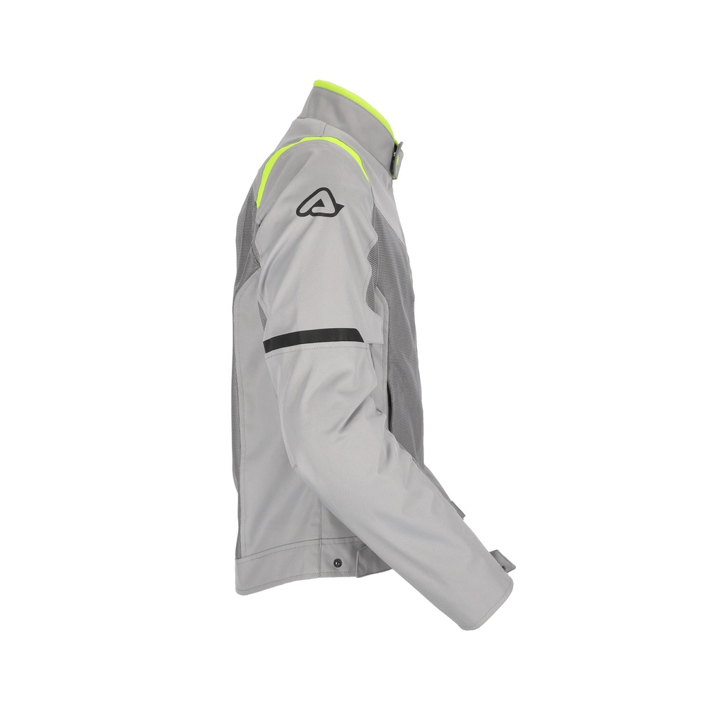 Chaqueta Acerbis Ramsey Ventilado 2.0 CE Gris Amarillo Fluor - imagen 2