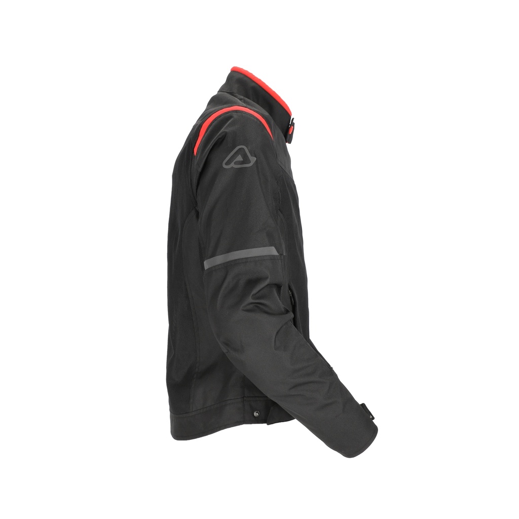 Chaqueta Acerbis Ramsey Ventilado 2.0 CE Negro Rojo - imagen 2