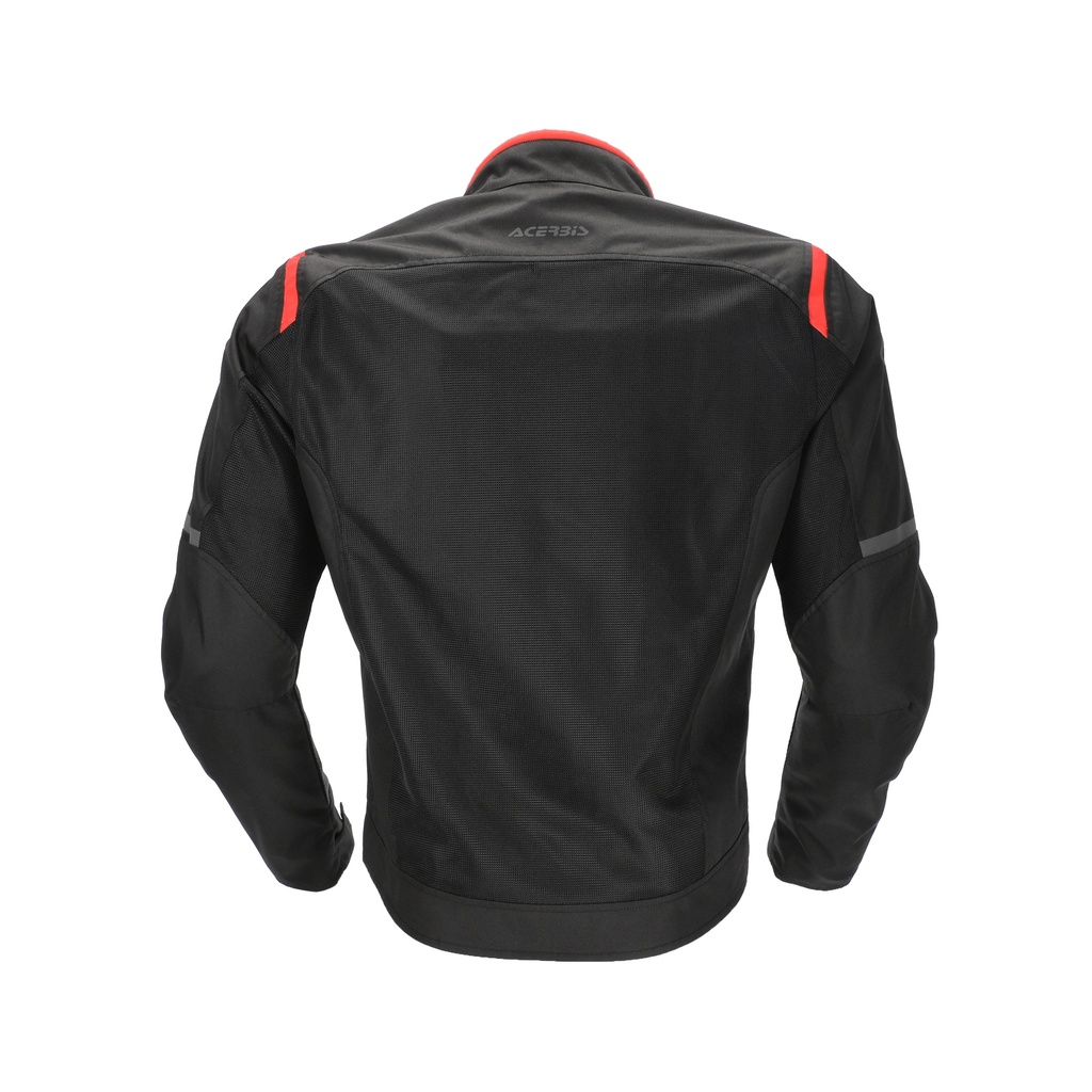 Chaqueta Acerbis Ramsey Ventilado 2.0 CE Negro Rojo - imagen 3