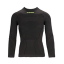 Camiseta Acerbis X-BODY Winter 2.0 Negro Amarillo - imagen 1