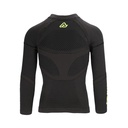 Camiseta Acerbis X-BODY Winter 2.0 Negro Amarillo - imagen 3