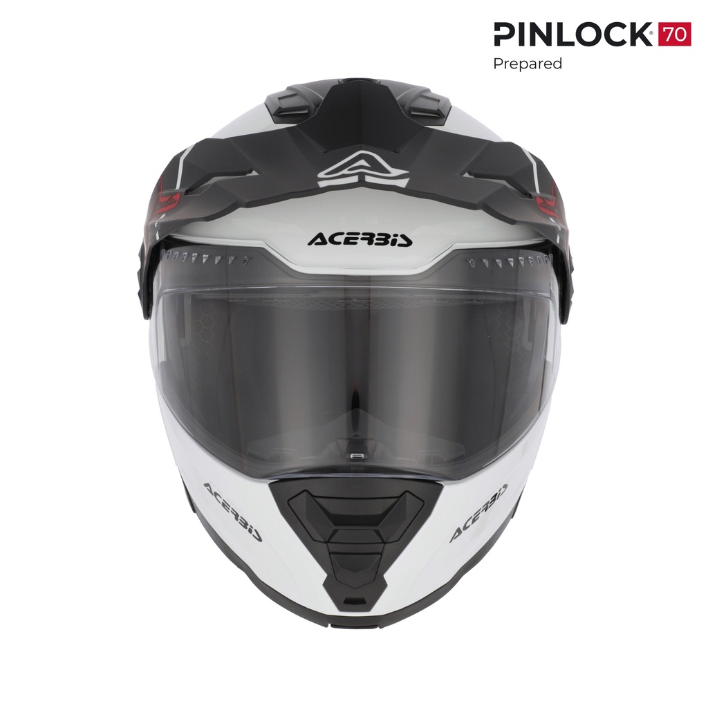 Casco Acerbis RIDER Blanco Negro - imagen 1