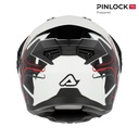 Casco Acerbis RIDER Blanco Negro - imagen 3