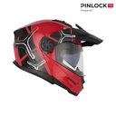 Casco Acerbis RIDER Rojo Negro - imagen 2