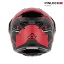 Casco Acerbis RIDER Rojo Negro - imagen 3