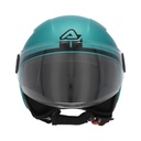 Casco Acerbis Jet Brezza Turquesa Metálico - imagen 2