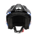 Casco Acerbis JET ARIA Gráfico Blanco Azul Rojo - imagen 2