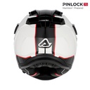 Casco Acerbis ATTACK Blanco Negro - imagen 2