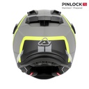 Casco Acerbis ATTACK Negro Amarillo Flúo - imagen 2