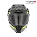 Casco Acerbis ATTACK Negro Amarillo Flúo - imagen 3