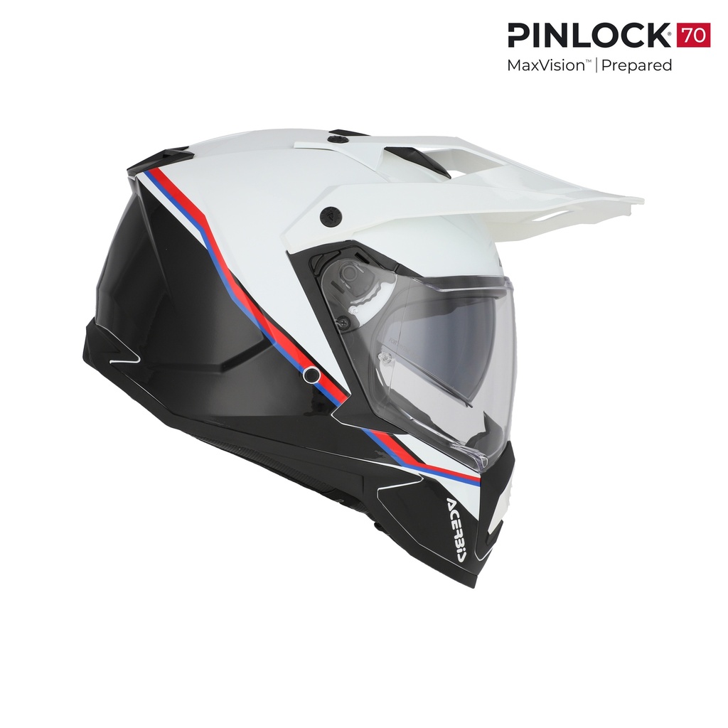 Casco Acerbis ASSAULT Blanco Negro - imagen 1
