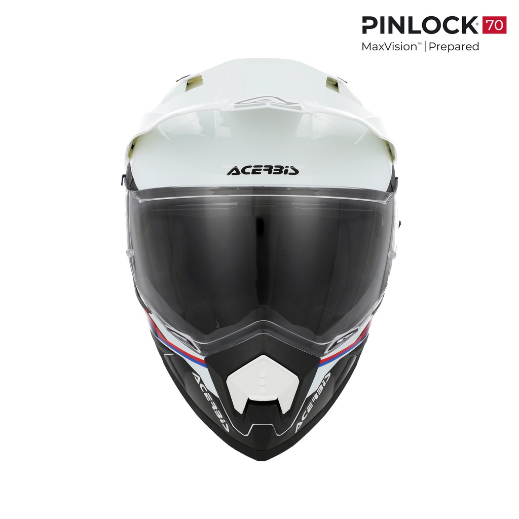 Casco Acerbis ASSAULT Blanco Negro - imagen 3