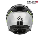 Casco Acerbis ASSAULT Negro Amarillo Flúor - imagen 2