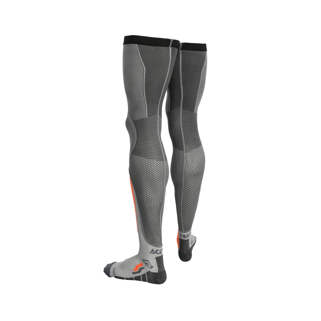 Calcetines Acerbis X-LEG PRO Ventilados Gris Naranja - imagen 2