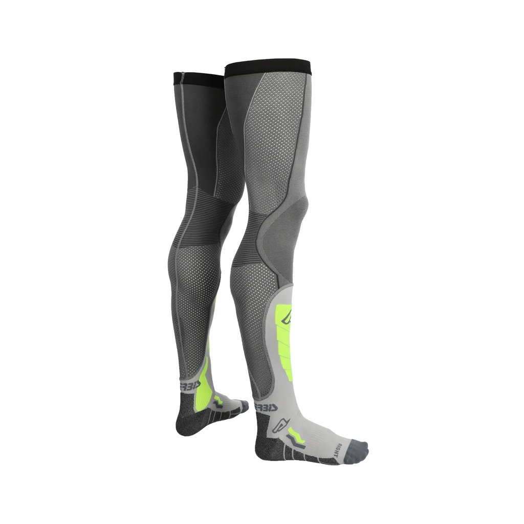 Calcetines Acerbis X-LEG PRO Ventilados Gris Amarillo - imagen 1