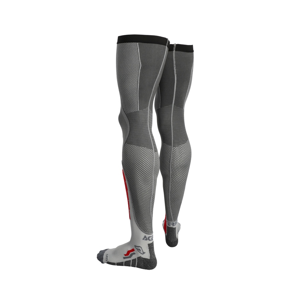 Calcetines Acerbis X-LEG PRO Ventilados Gris Rojo - imagen 2