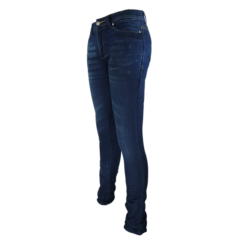 PANT.MUJER TEJANO KEVLAR"CHIC 02"AZUL