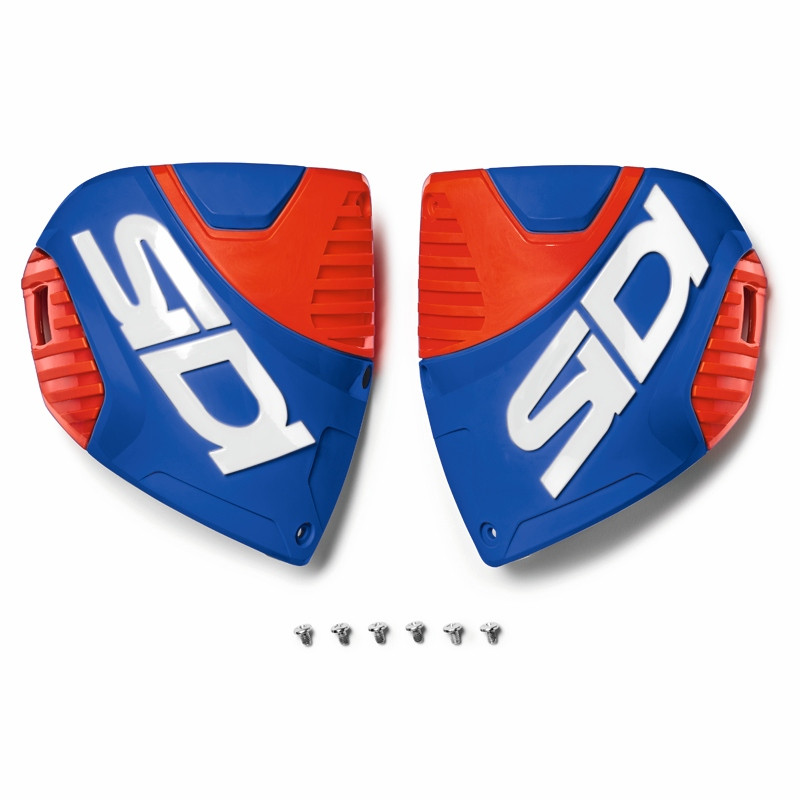 [RCF3FRON2] Recambio Sidi Frontal Caña Crossfire 3 Azul / Rojo Fluor