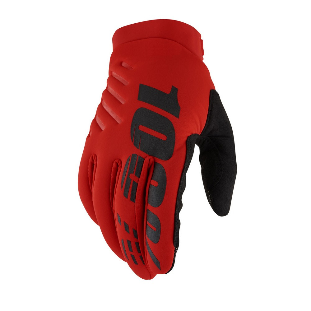[1000300030] Guantes 100% Brisker Rojo (S)