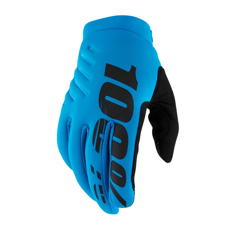 [1000300035] Guantes 100% Brisker Azul Turquesa (S)
